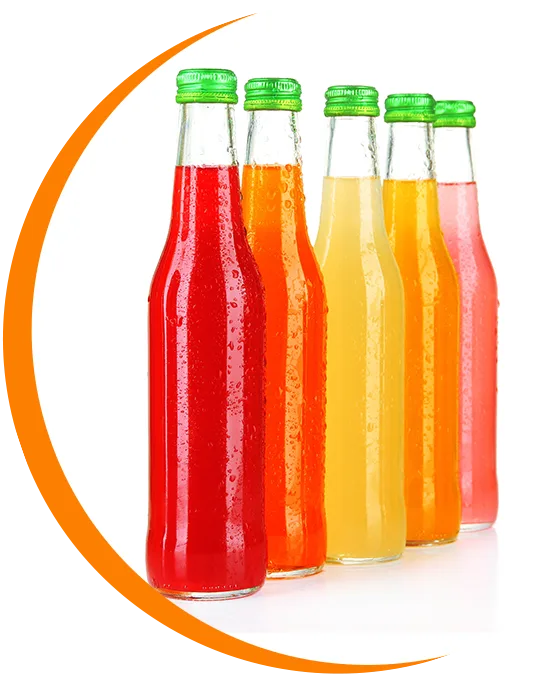 warm shade colored beverages