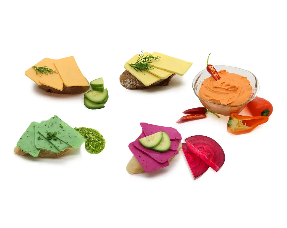 colorful cheese