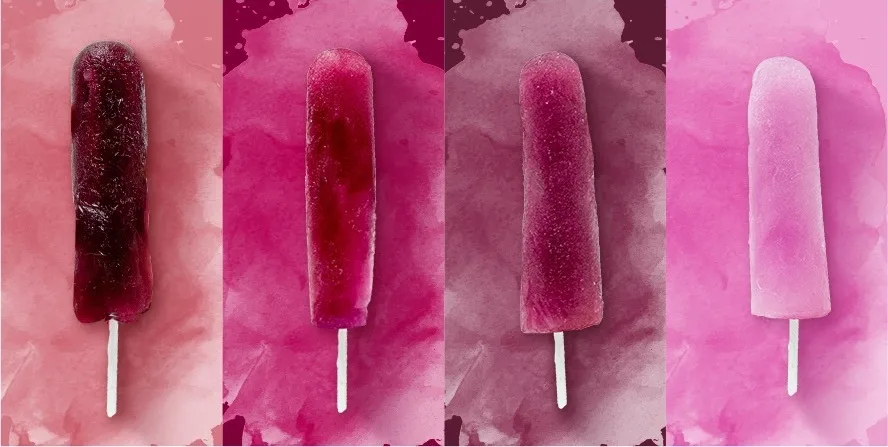 purple popsicles