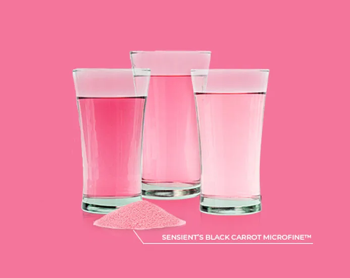 pink powdered beverages