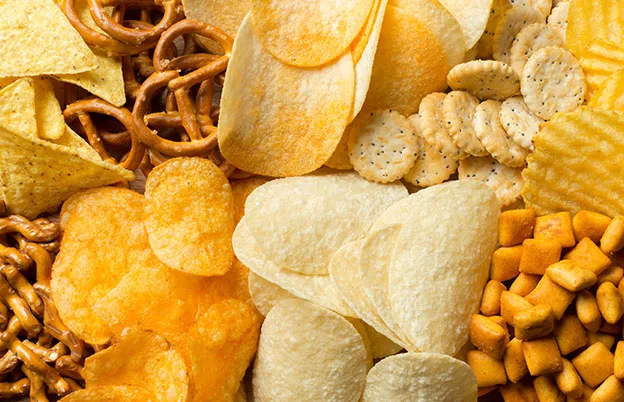 assorted snacks
